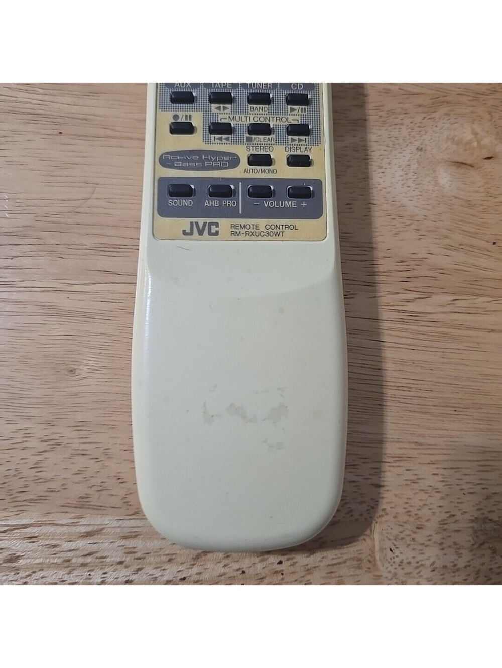 JVC RM-RXUC30WT 3 Disc CD Player Remote Control - Picture 3 of 5